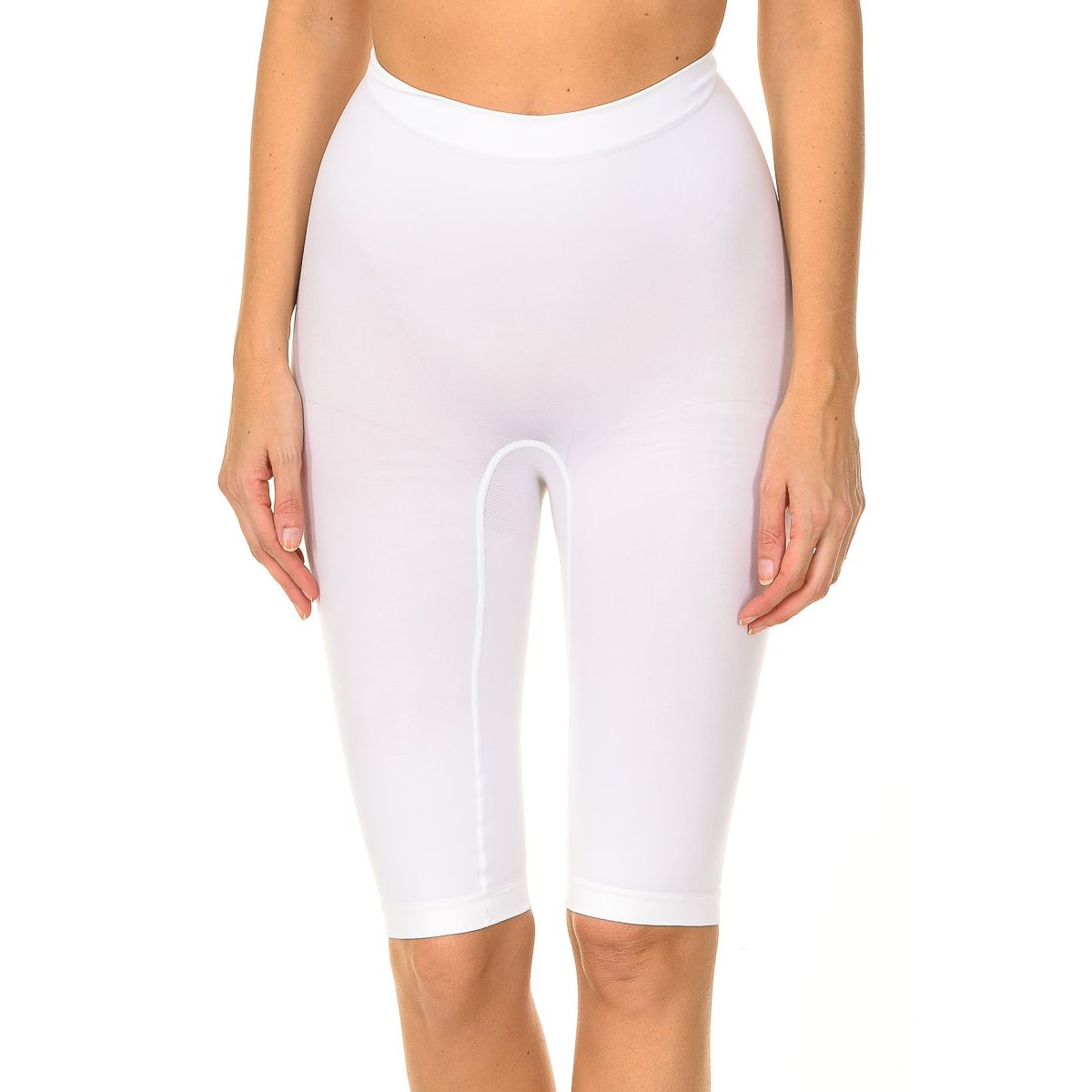 Radlerhose mit starker Kompression und hoher Taille