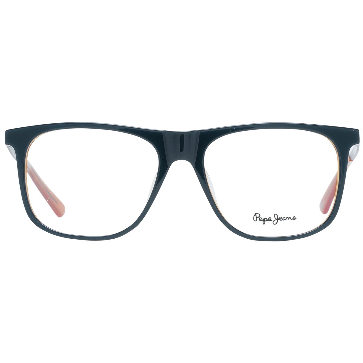 Zeitgenössische rechteckige zweifarbige Brille