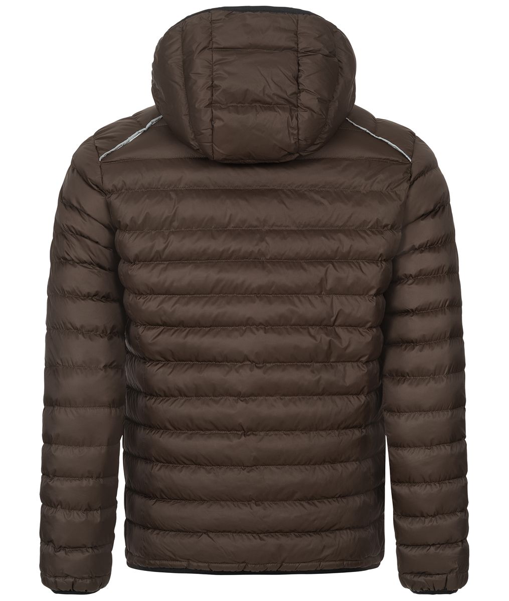 Leichte Gesteppte Pufferjacke mit Kapuze