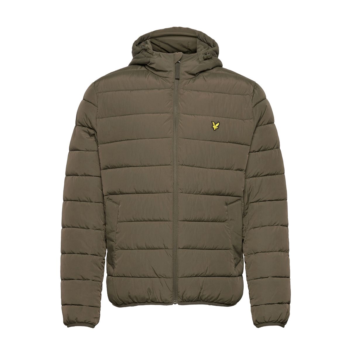 Leichte Gepolsterte Steppjacke mit Kapuze