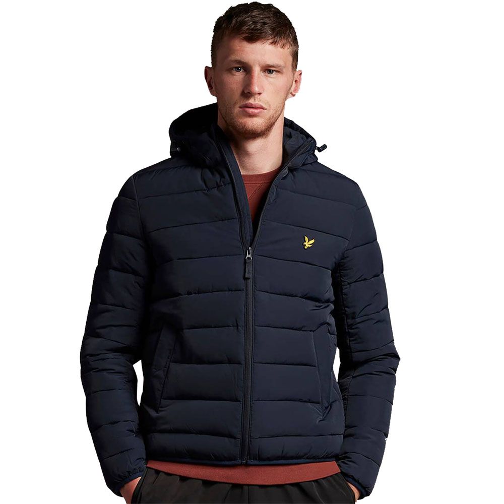 Leichte Gepolsterte Steppjacke mit Kapuze
