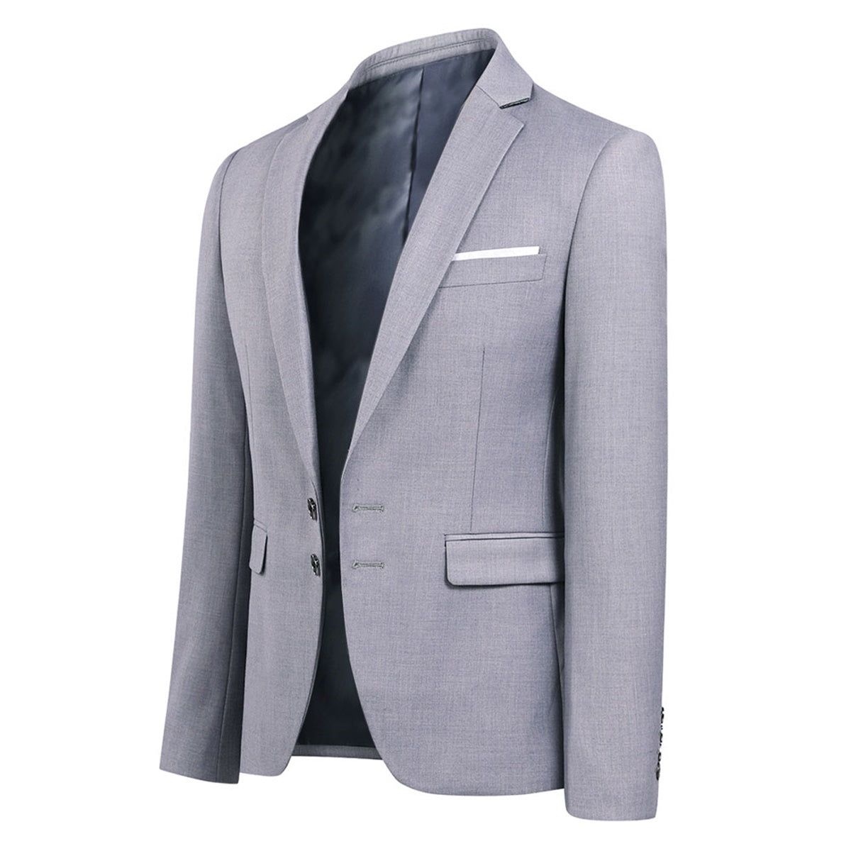 Slim-Fit-Blazer mit Reverskragen