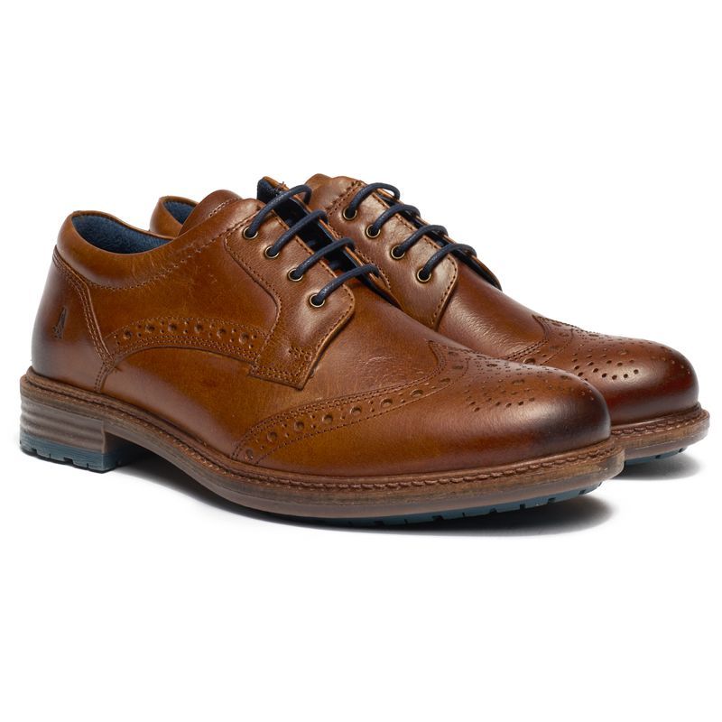 Klassische Budapester Lederhalbschuhe