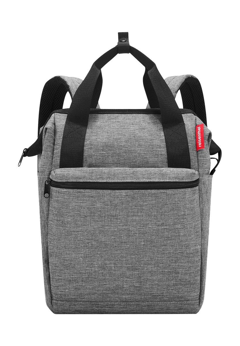 Vielseitiger grauer wandelbarer Rucksack-Tote