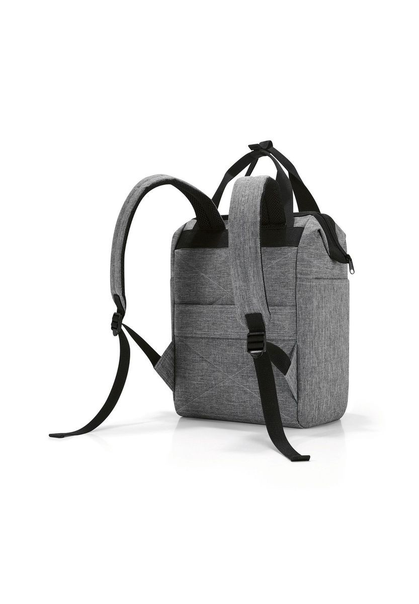 Vielseitiger grauer wandelbarer Rucksack-Tote