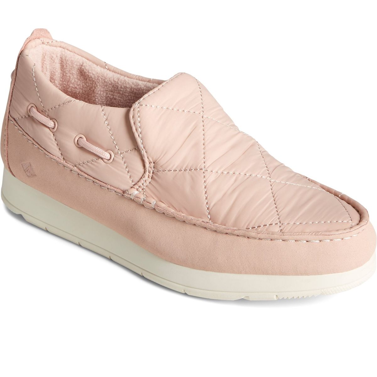 Gesteppter Slip-On Moc Sider Schuh