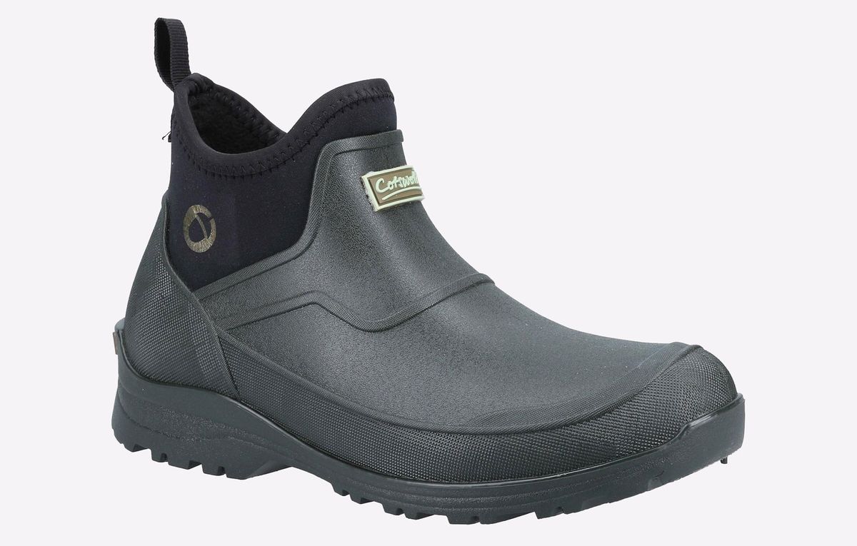 Wasserdichte Gummistiefeletten mit Neopren