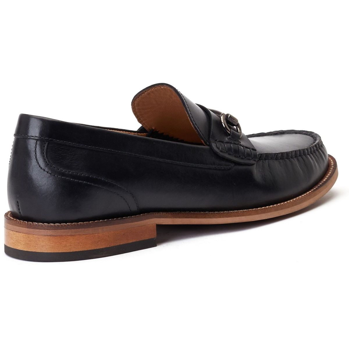 Elegante Leder-Loafer mit Trensenschnalle