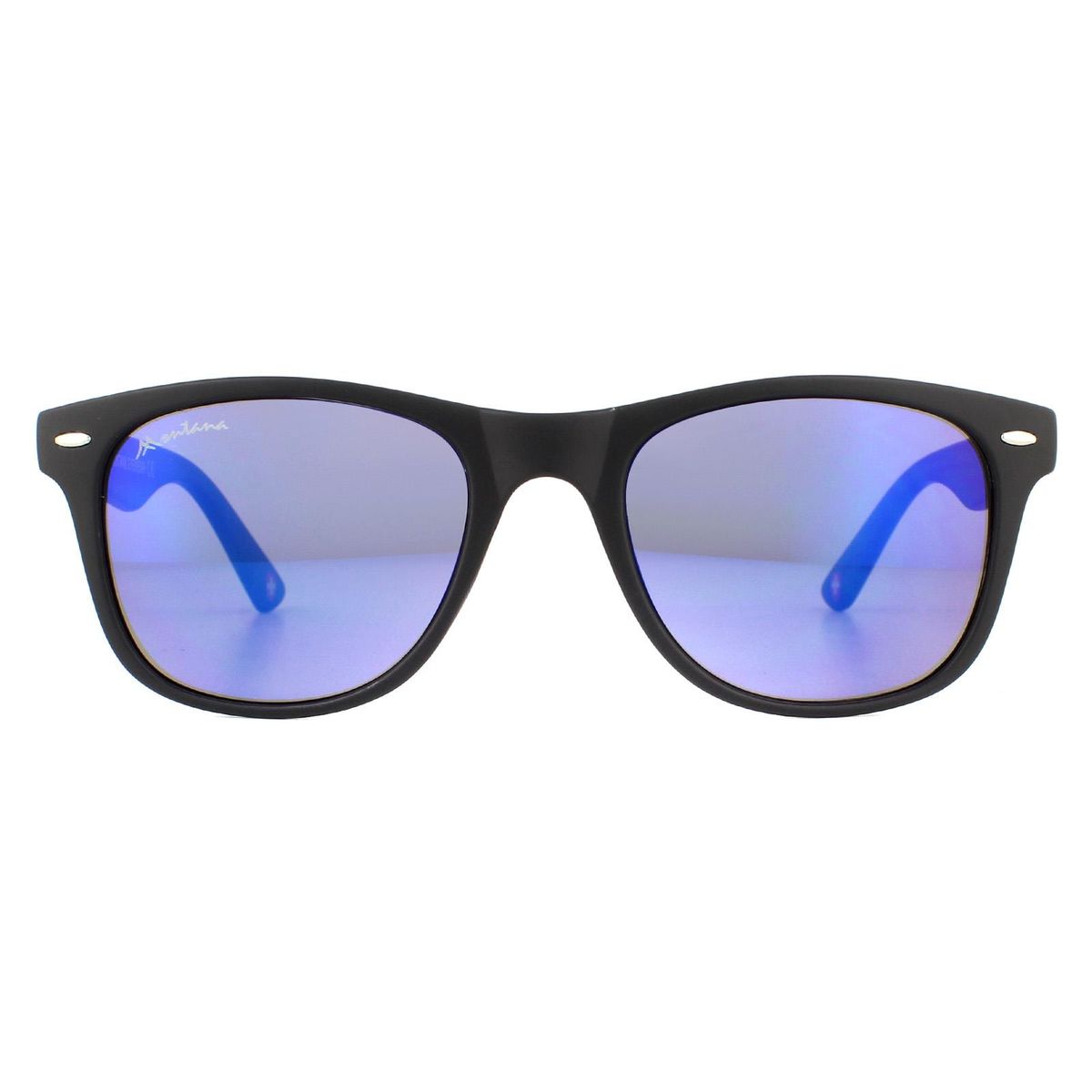 Matte Schwarze Rechteckige Rahmen Sonnenbrille