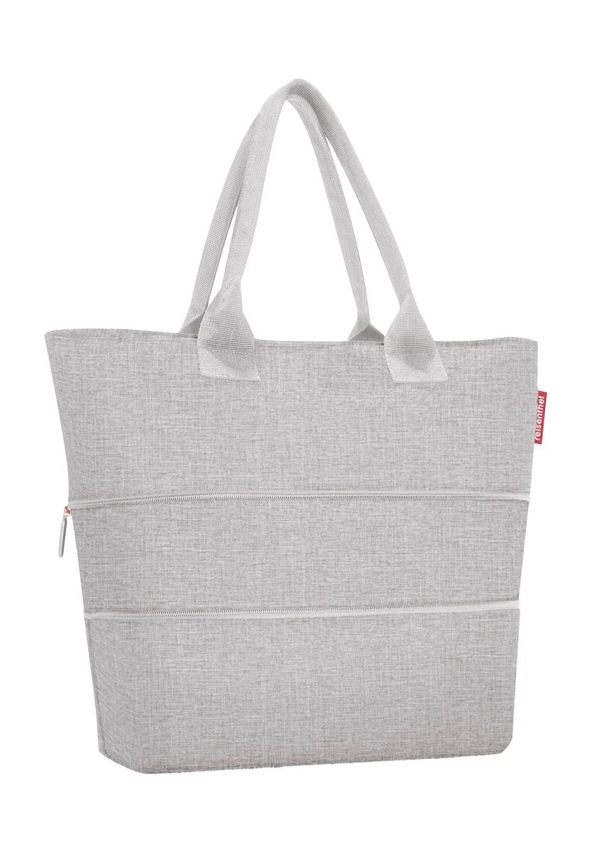 reisenthel® Einkaufstasche "Shopper E1", Reißverschlussfach, Steckfächer, für Damen, grau, 99