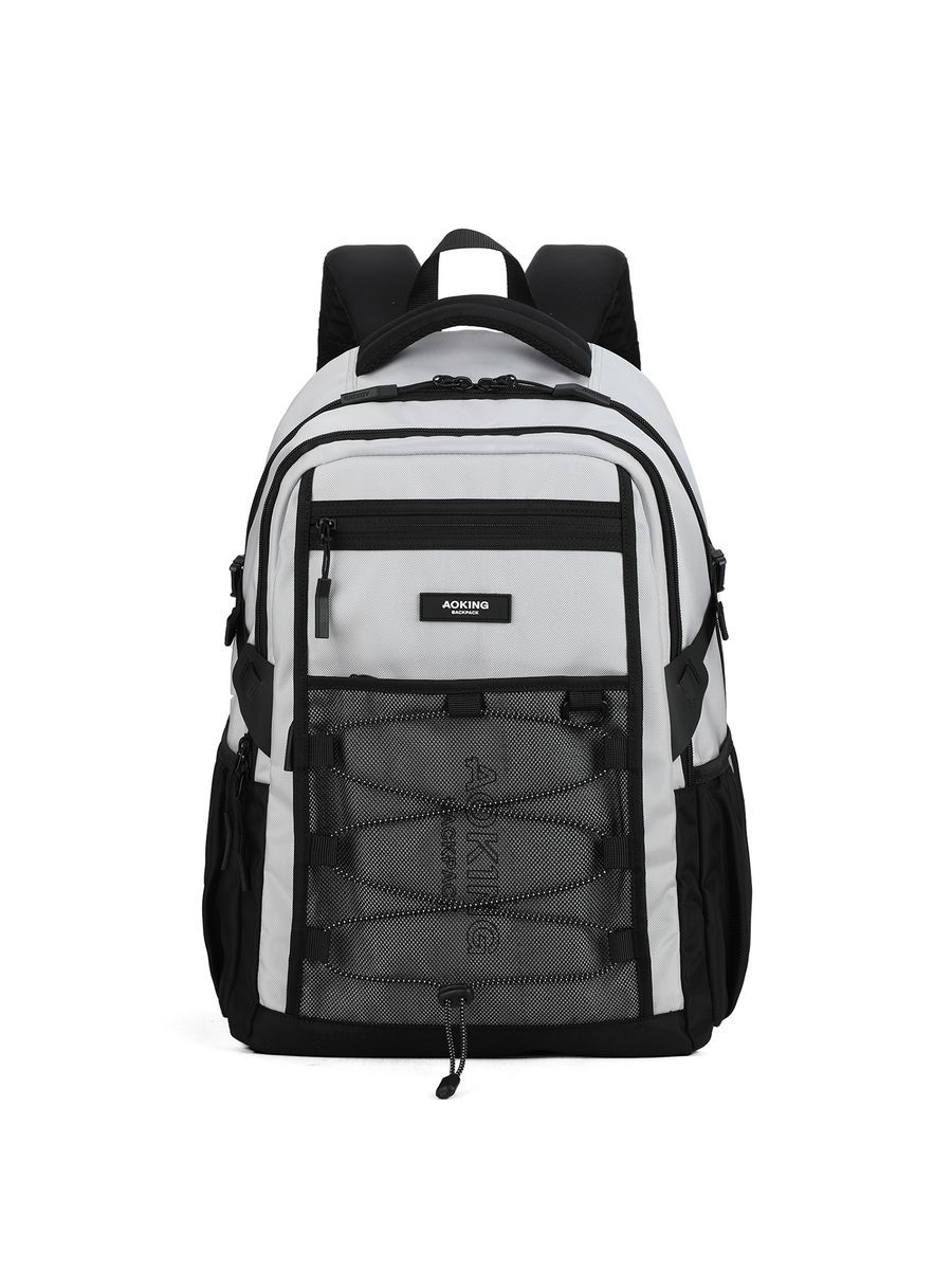 Vielseitiger Unisex-Rucksack mit Taschen