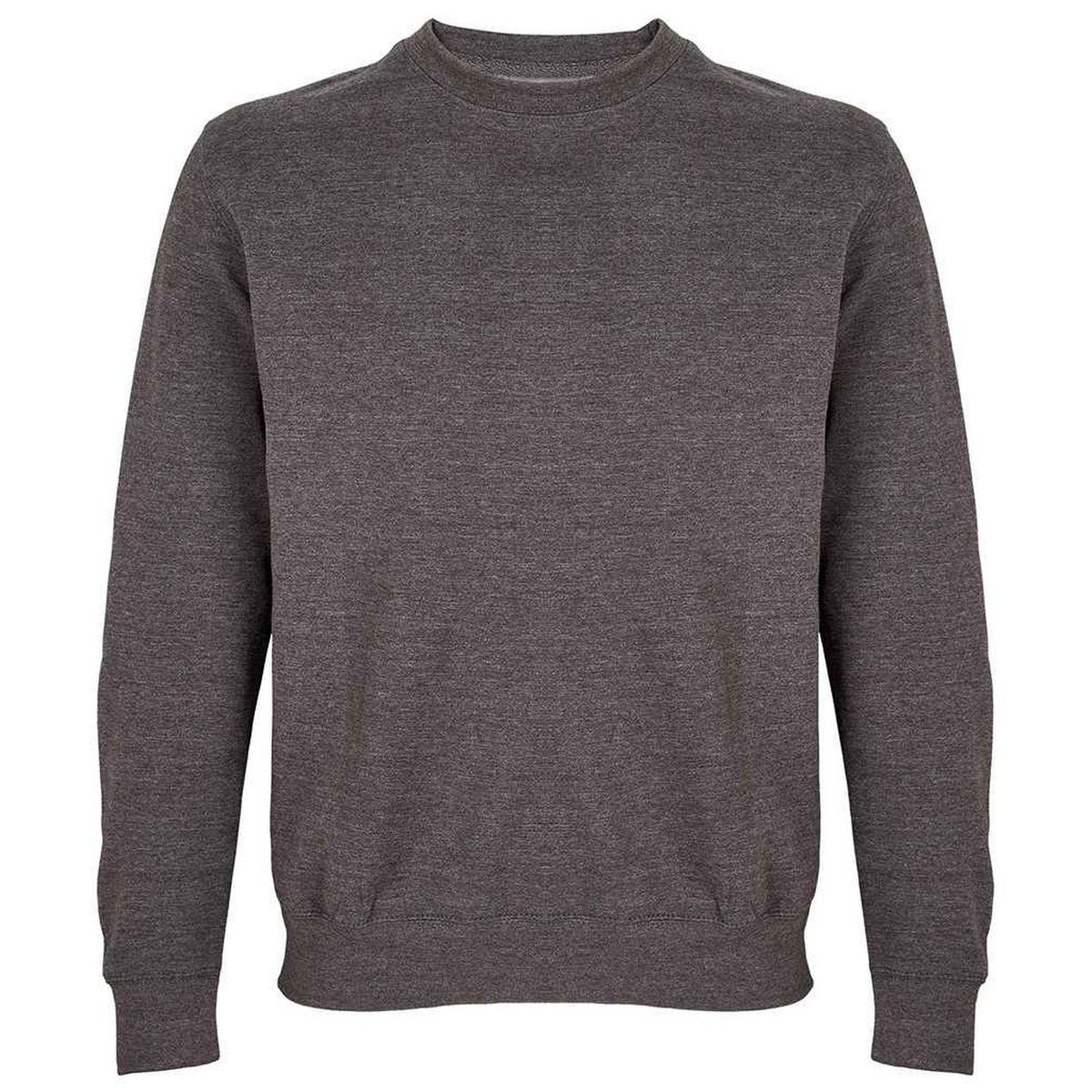 Unisex Rundhals Charcoal Sweatshirt