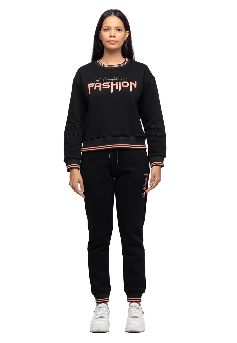 Damen Loungewear Set mit Fashion-Print