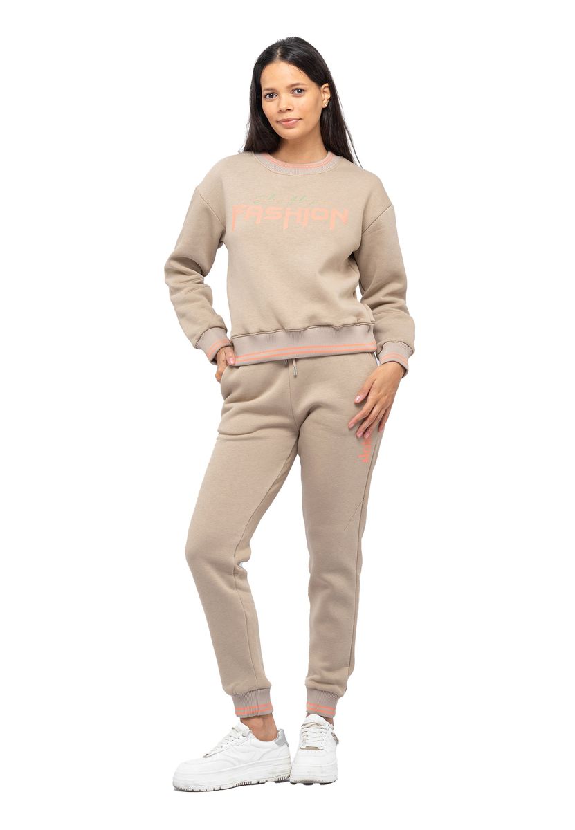 Damen Loungewear Set mit Fashion-Print