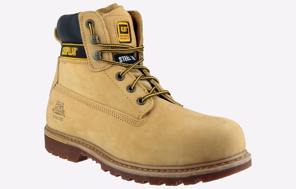 Caterpillar Holton S3 Sicherheitsstiefel Leder Herren