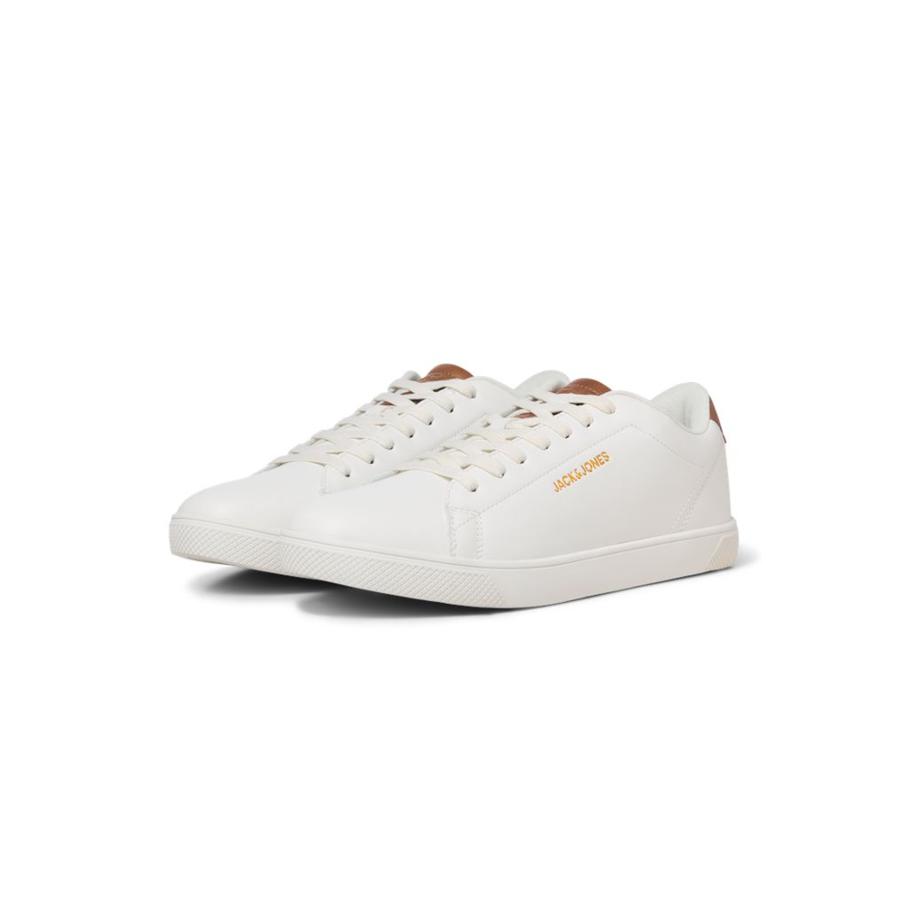 Minimalistische Low-Top Kunstleder Sneaker