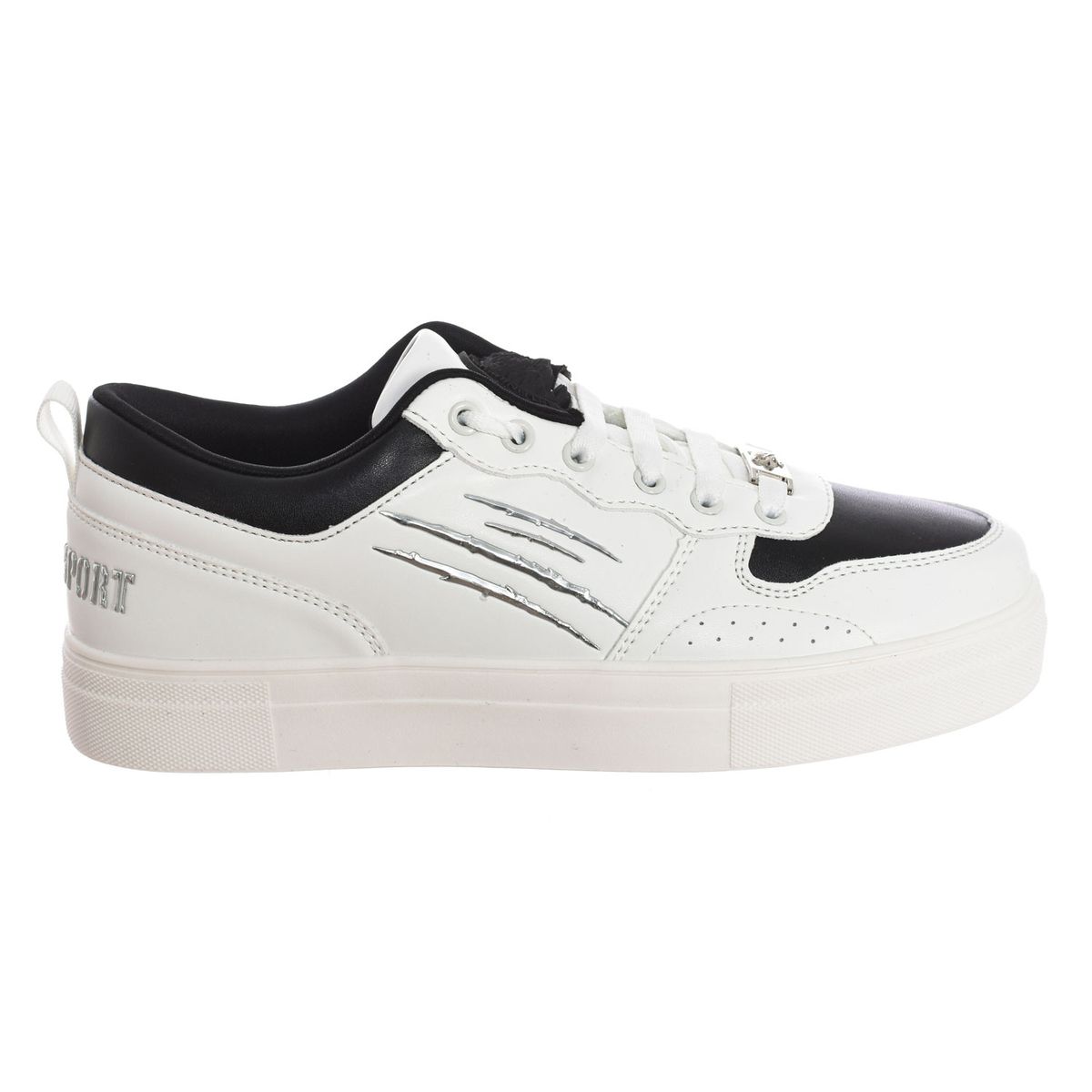 Schwarze Herren Low Top Sneaker