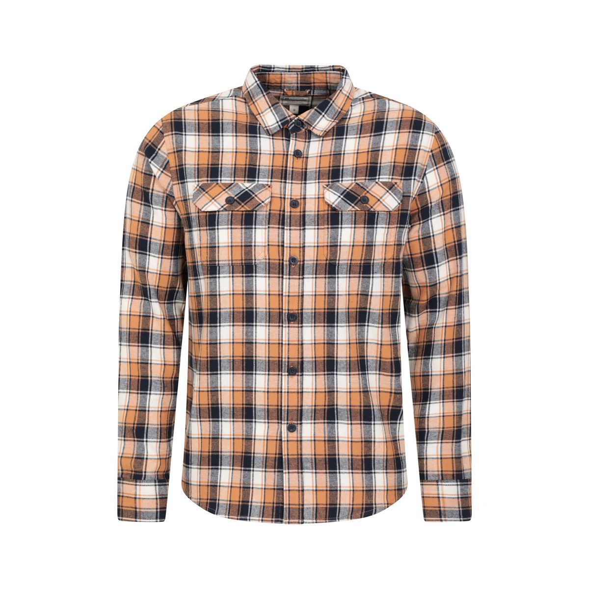 Mountain Warehouse - "Trace" Hemd für Herren Langärmlig (Senf)