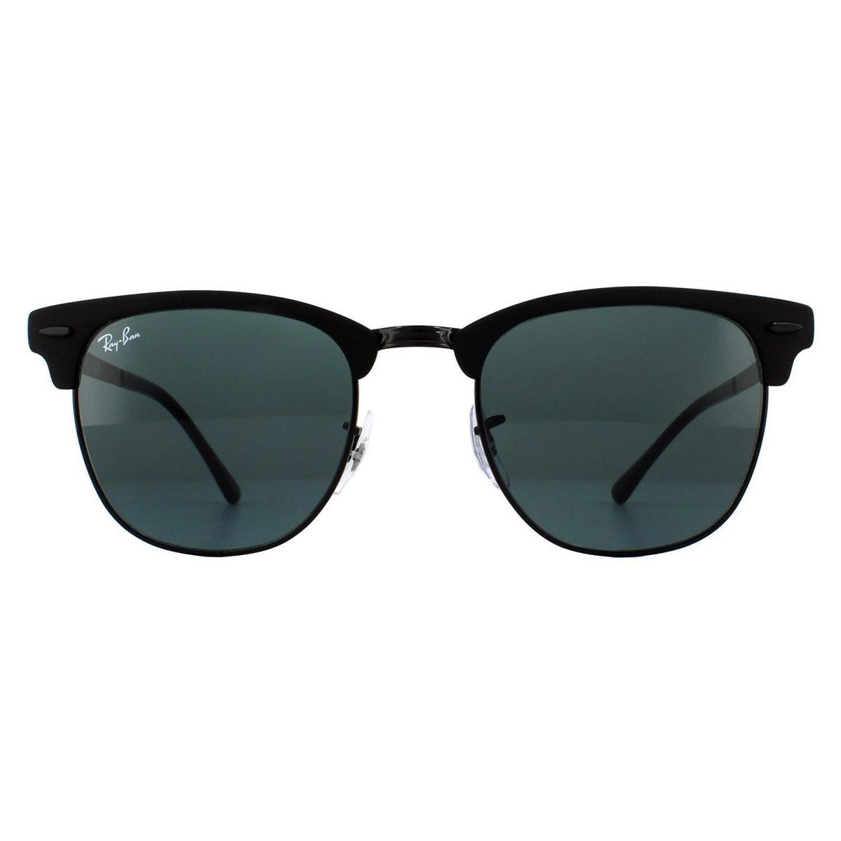Metall-Clubmaster Browline-Sonnenbrille