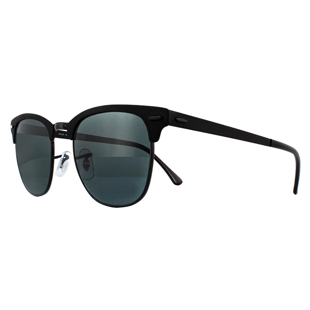 Metall-Clubmaster Browline-Sonnenbrille