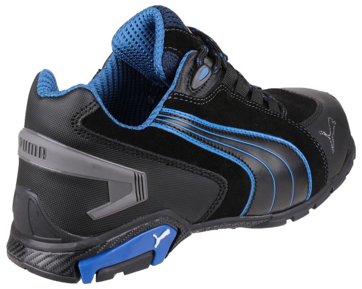 Sportliche Leder-Sicherheitsschuhe im Sneaker-Stil