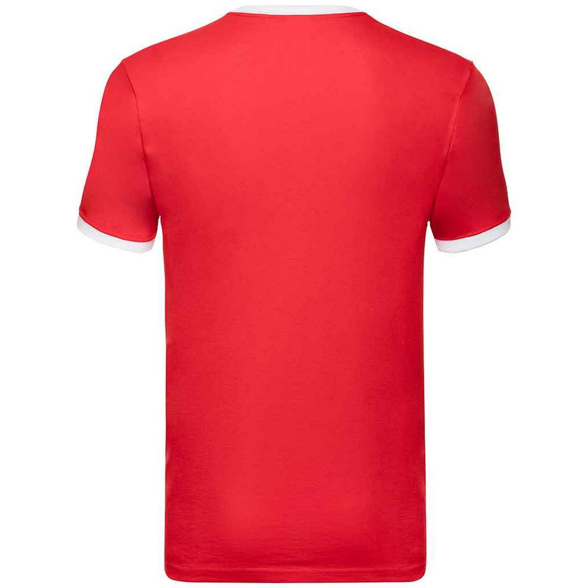 Klassisches Baumwoll-Ringer-T-Shirt