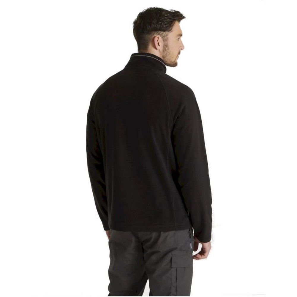 Microfleece-Pullover mit halbem Reißverschluss