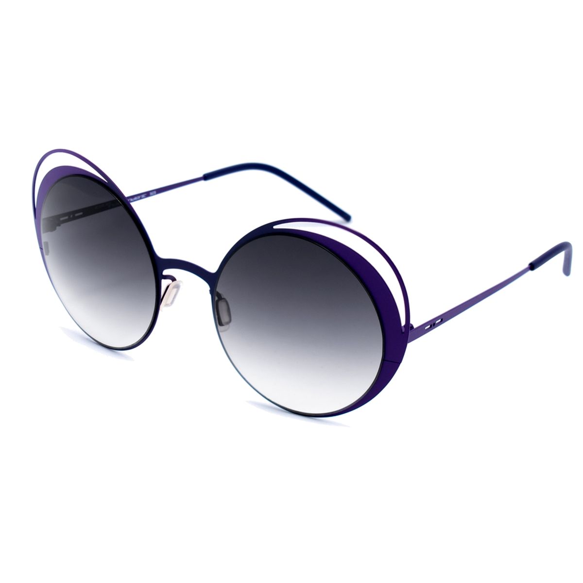 Runde Sonnenbrille mit Metallrahmen