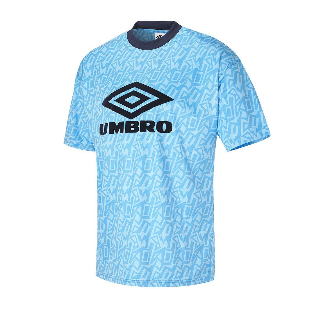 Herren Hellblaues Logo T-Shirt