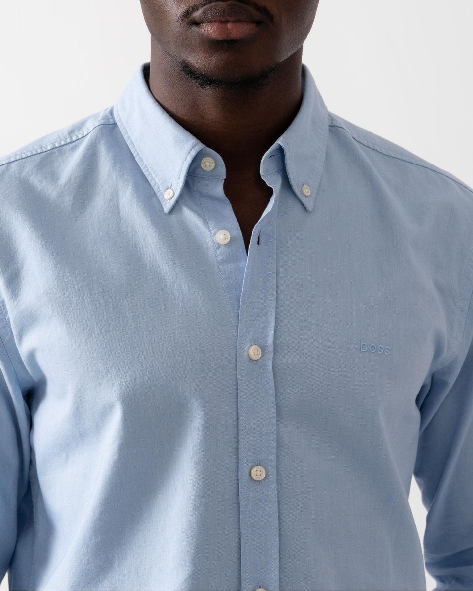 Gewaschenes Oxford Button-Down Hemd