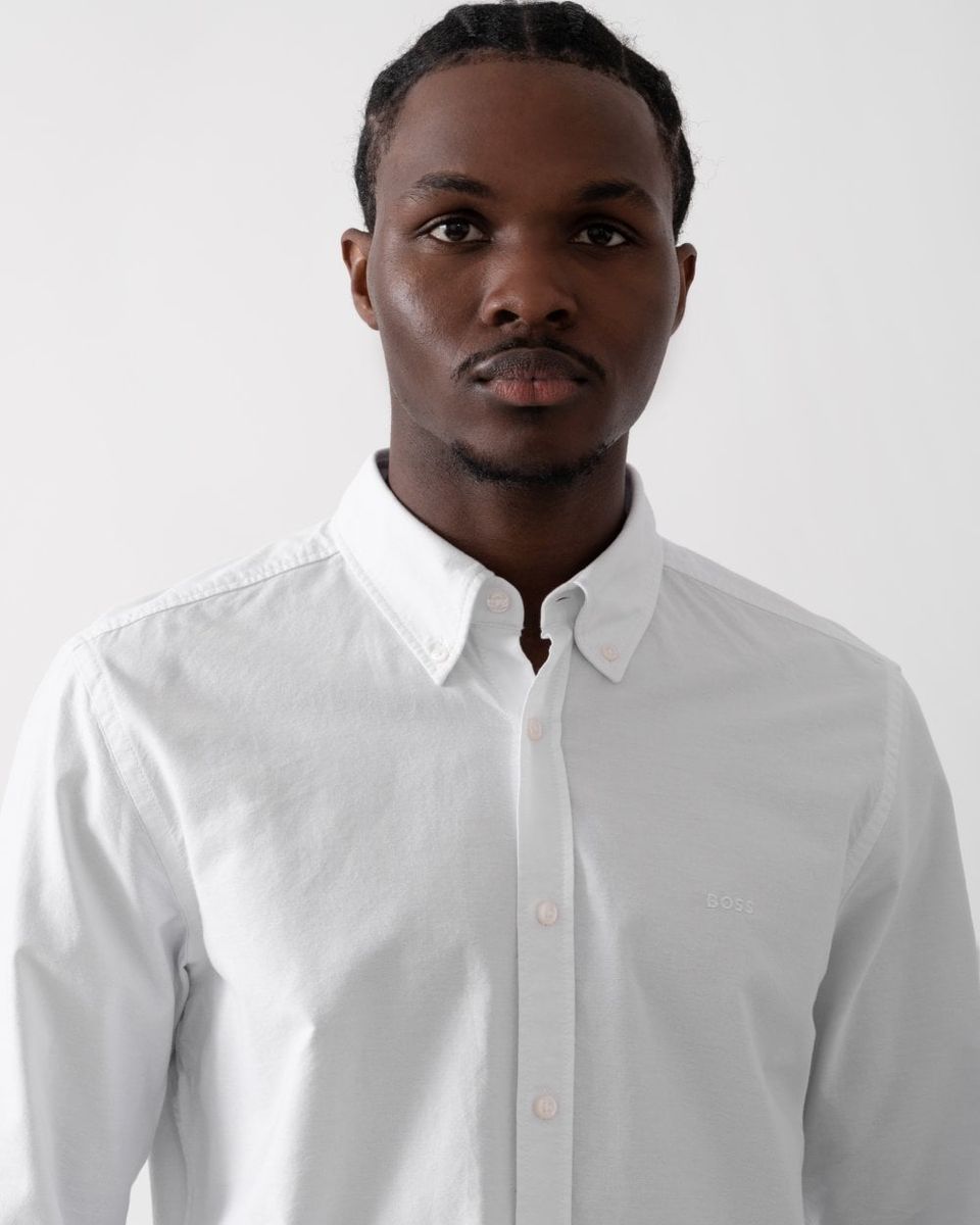 Gewaschenes Oxford Button-Down Hemd