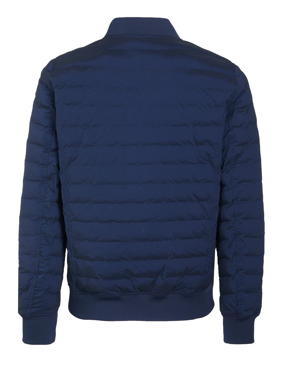 Gesteppte leichte wattierte Bomberjacke