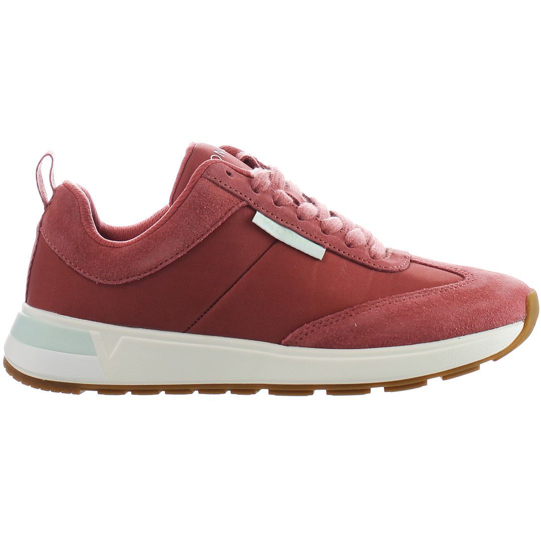 Lässiger Sneaker aus Wildleder und Textil