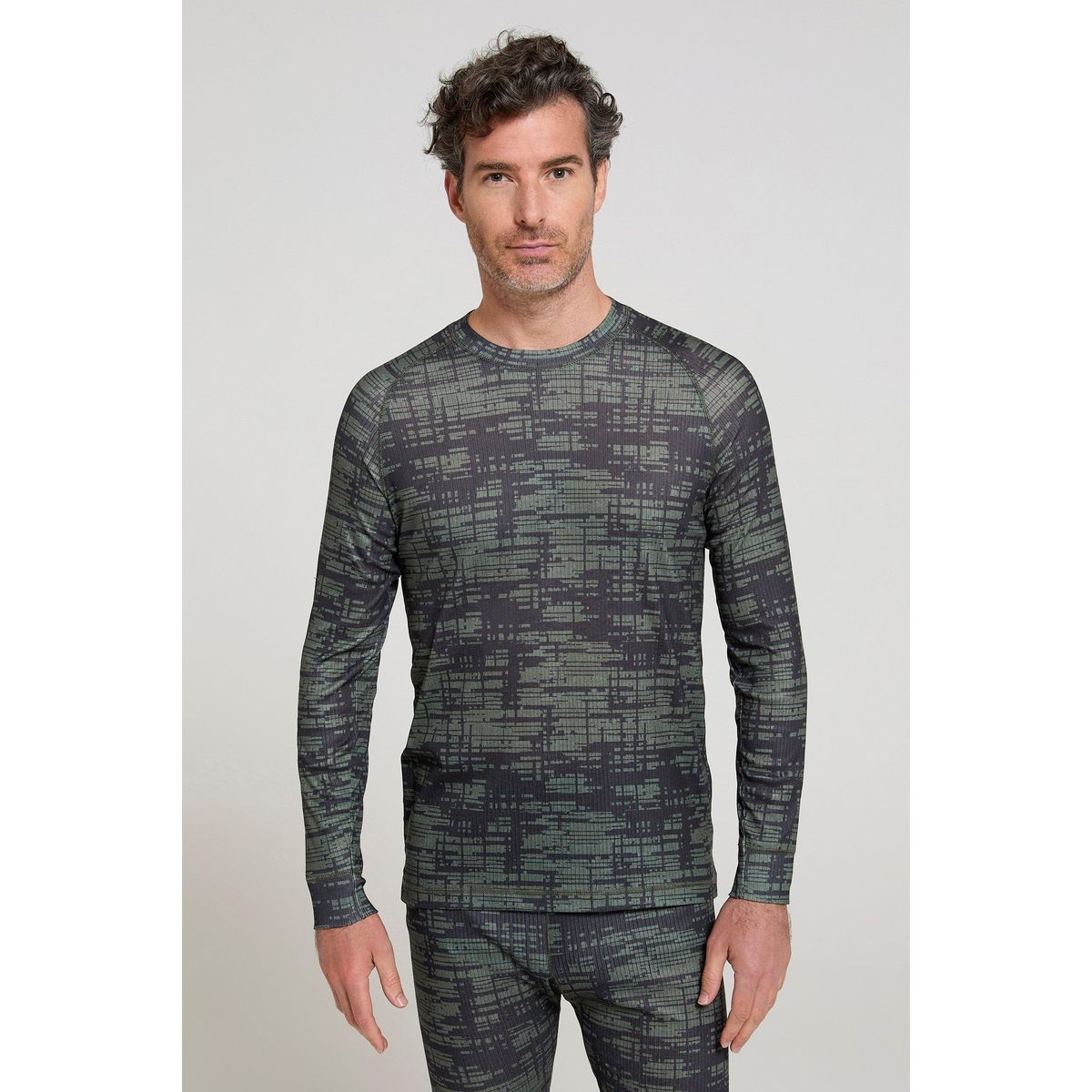 Mountain Warehouse - "Talus" Thermo-Top für Herren (Khakigrün)