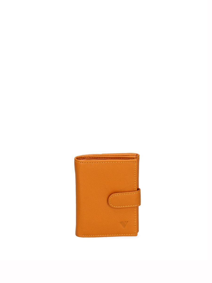 Kompaktes Leder Bifold Portemonnaie