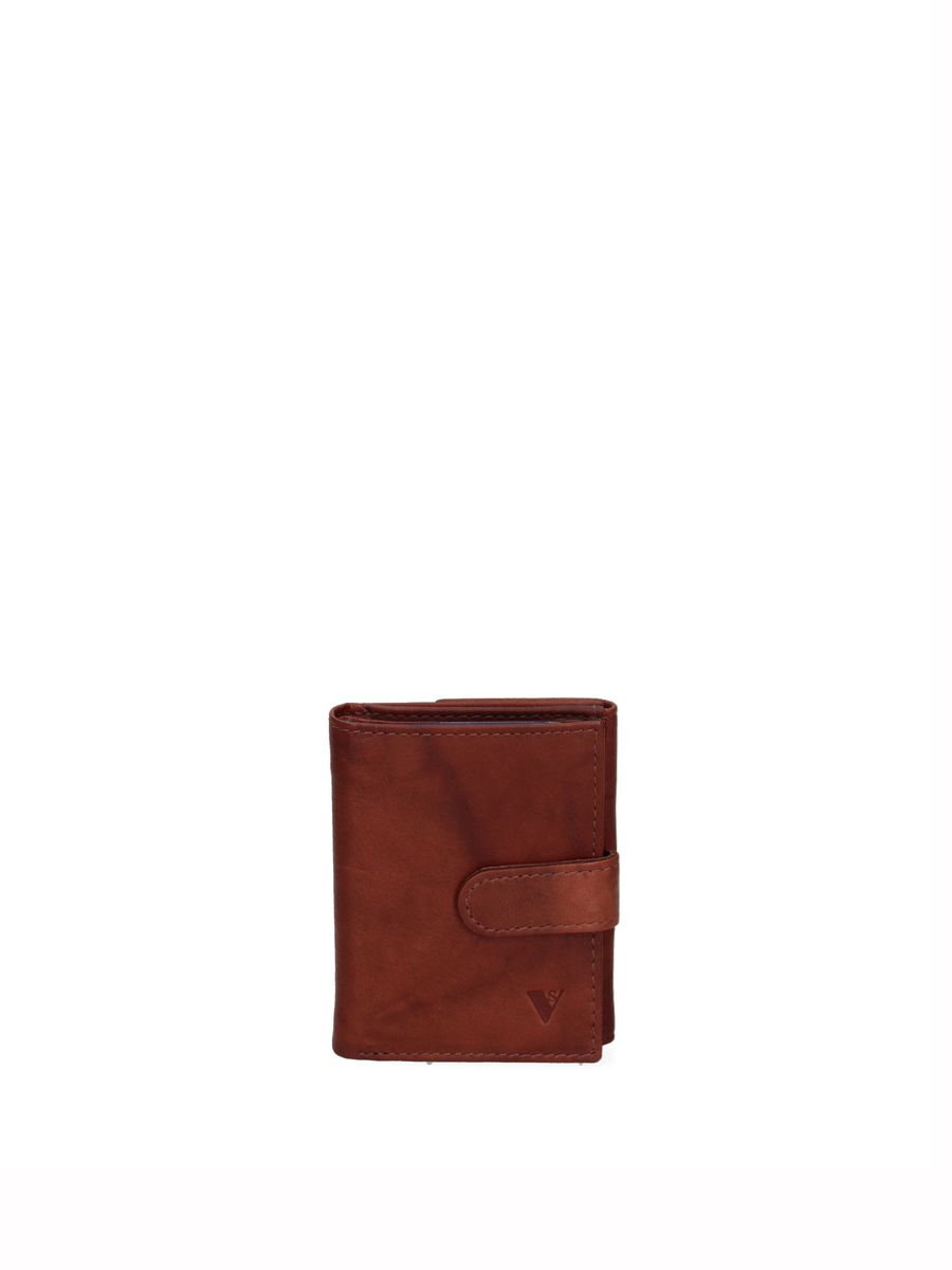 Kompaktes Leder Bifold Portemonnaie