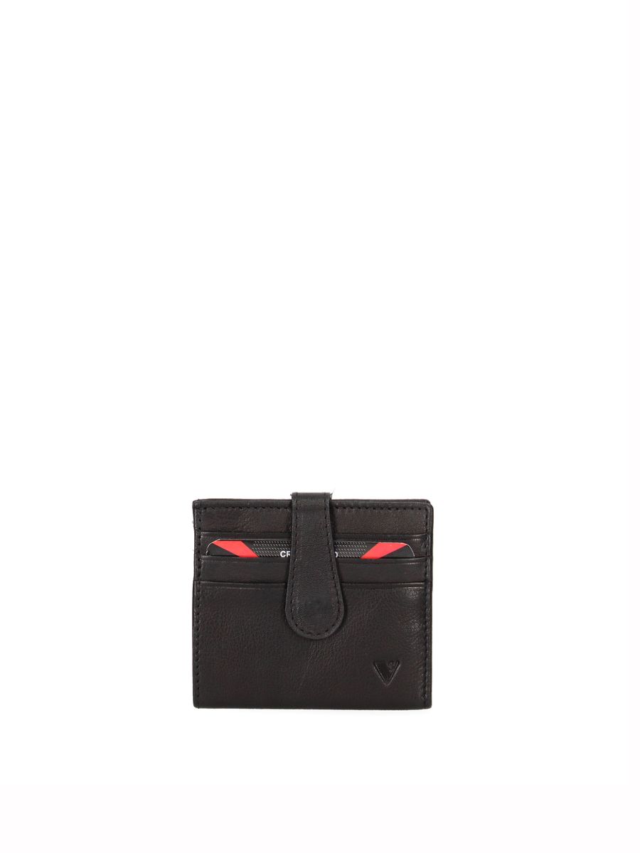 Kompaktes Leder Bifold Portemonnaie