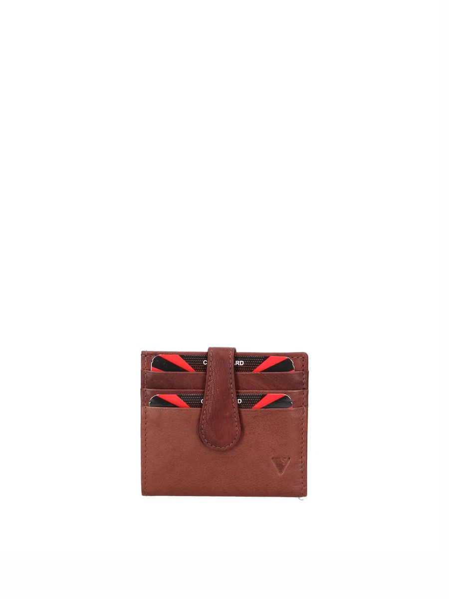 Kompaktes Leder Bifold Portemonnaie