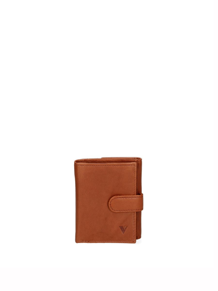 Kompaktes Leder Bifold Portemonnaie