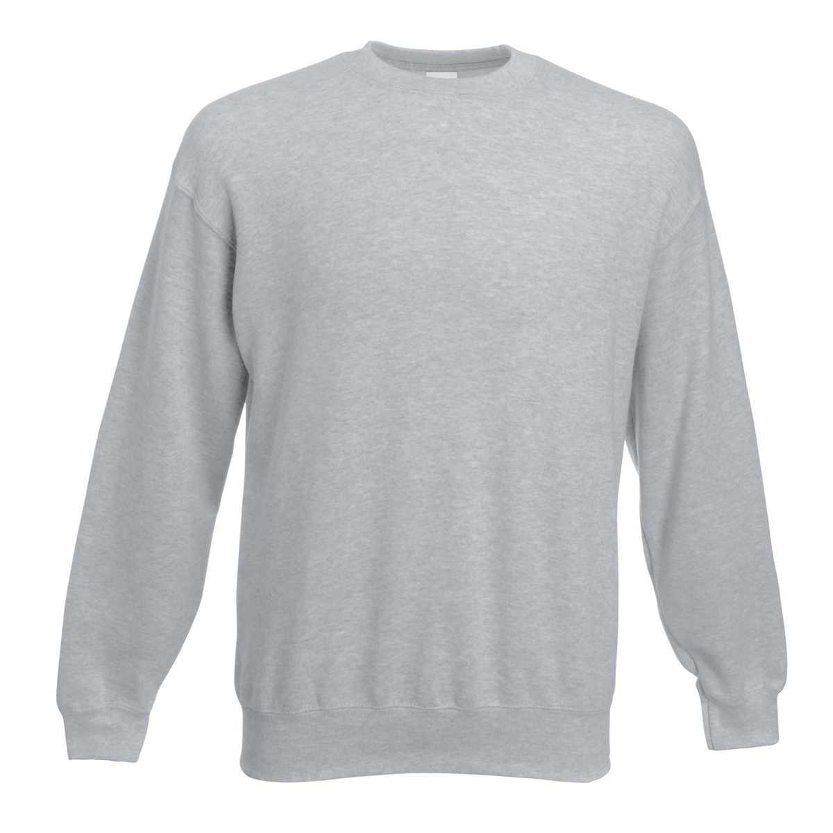Unisex Heather Grey Set-In Sweatshirt