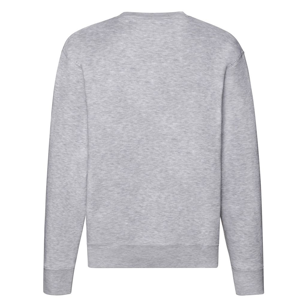 Premium-Sweatshirt mit Set-In-Ärmeln