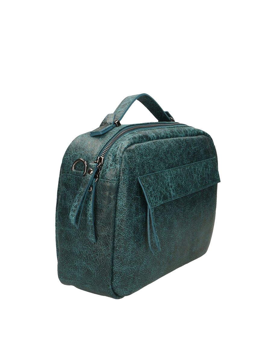 Handtasche aus Leder im Vintage-Look
