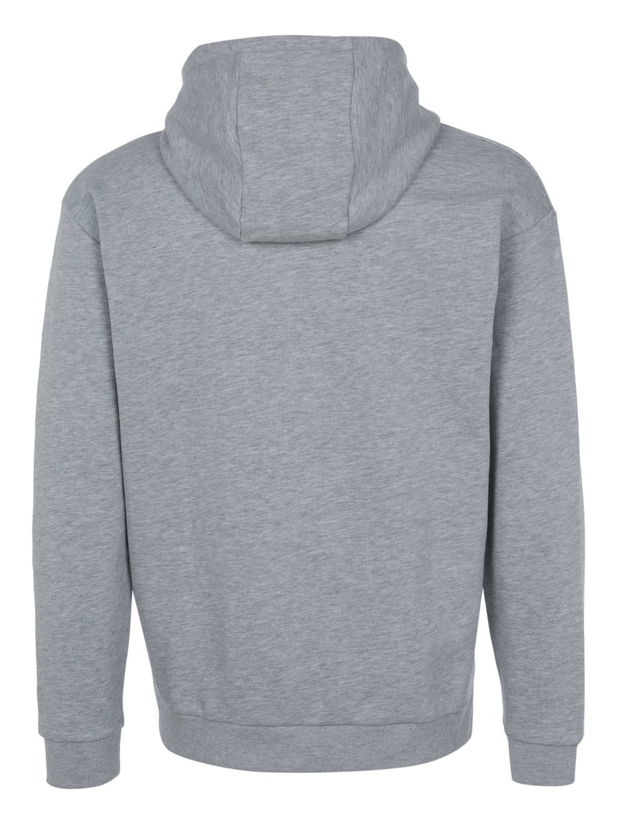 Zip-Hoodie aus Baumwollmischung