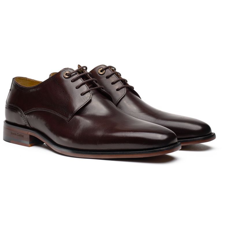 Elegante Derby-Schuhe mit Brogue-Details