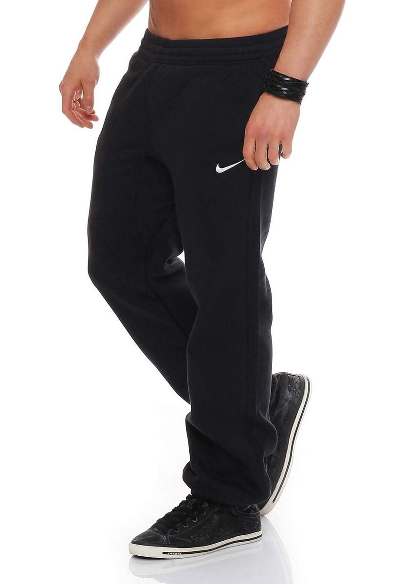 Klassische Fleece-Jogginghose mit Bündchen