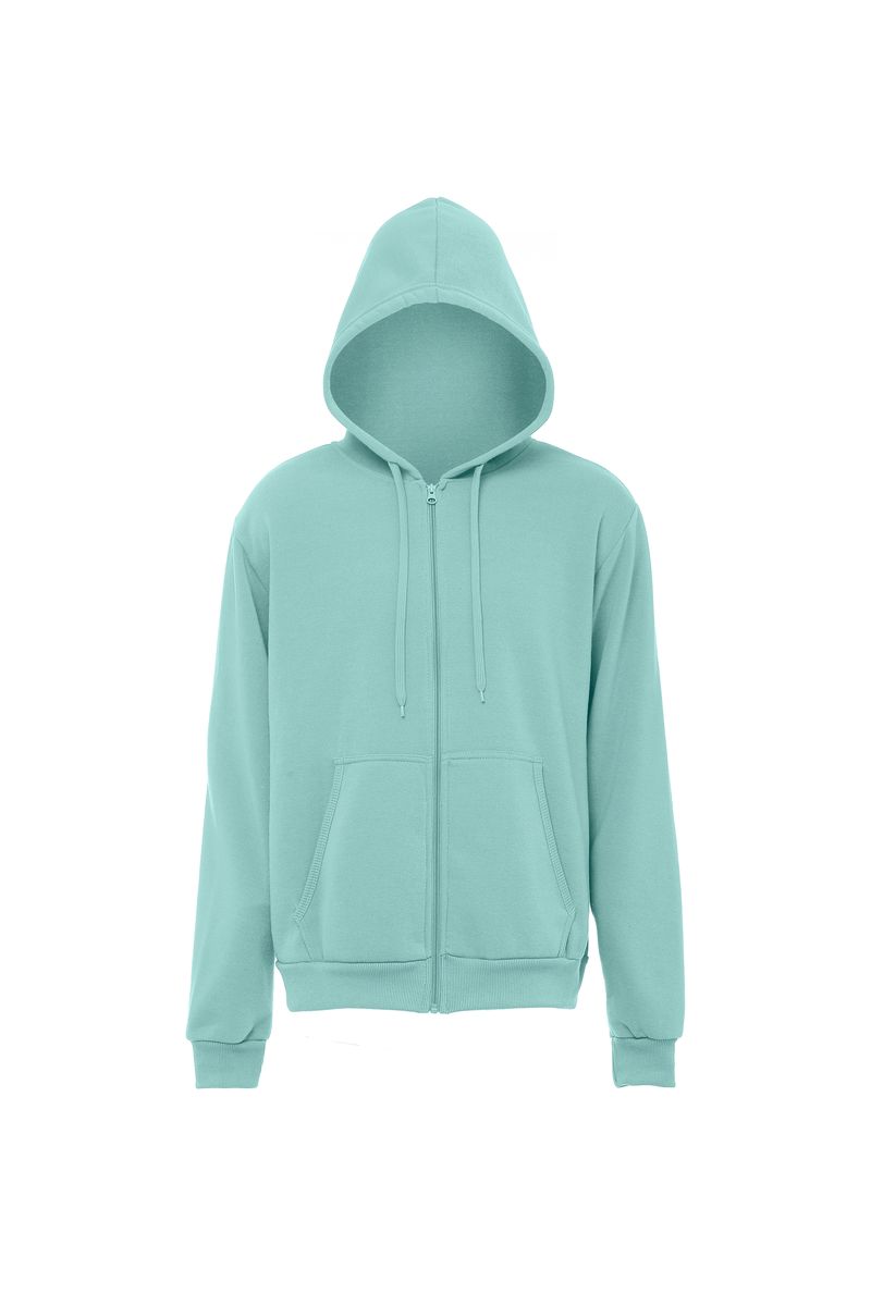 Lässige Kapuzenjacke mit Reißverschluss und Taschen