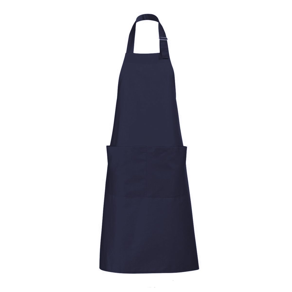 Unisex-Schürze in Uni-Farbe mit Taschen