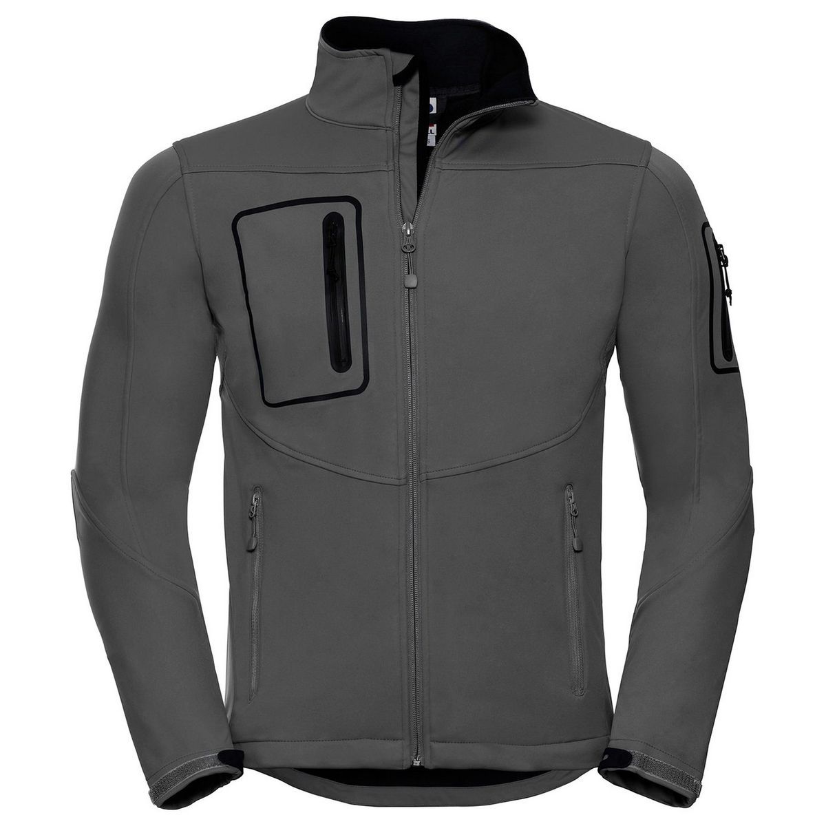 Russell - Softshelljacke für Herren - Sport (Titanium-Grau)