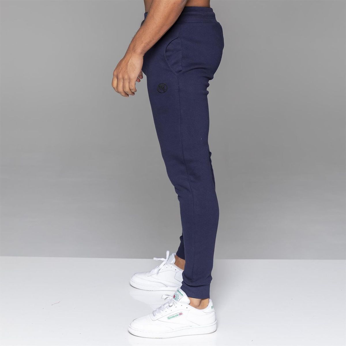 Schmal geschnittene Fleece-Jogginghose
