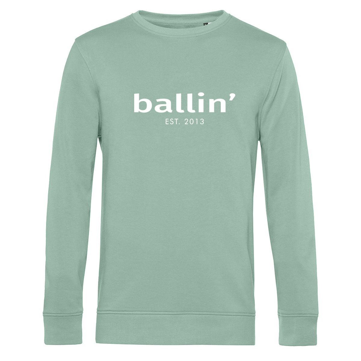 Rundhals-Sweatshirt mit Aufdruck